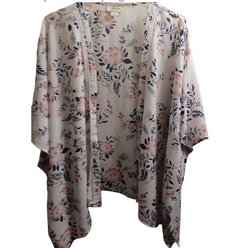 Style & Co. Kimono Color Multi Size Large